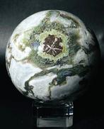 ***GEEN VEILINGRESERVE*** Mosagaat kristallen bol –