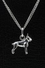 Zilveren Boston terrier ketting hanger - klein, Verzenden, Nieuw