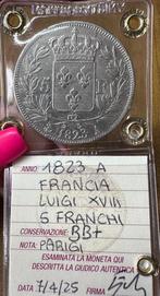Frankrijk. Louis XVIII. 5 Francs 1823-A, Paris (Zonder