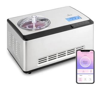 IJsmachine Yoghurtmaker IJsmaker IJsbereider 4-in-1 Grijs beschikbaar voor biedingen