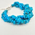 Turquoise - Zilver - Armband - AMERIKAANS TURQUOISE, Nieuw