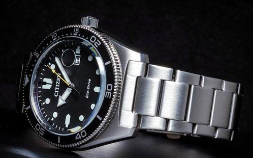 Citizen - Marine Star Collection - Black Edition - Zonder, Sieraden, Tassen en Uiterlijk, Horloges | Heren