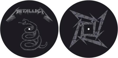 Metallica Black Album Platenspeler Slipmat off. merchandise, Verzamelen, Muziek, Artiesten en Beroemdheden, Gebruiksvoorwerp, Nieuw