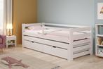 Uitschuifbaar bed - Wit - 90x200 cm - 2 persoons - Kinderbed, Kinderen en Baby's, Kinderkamer | Bedden, Verzenden, Nieuw