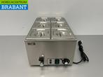 RVS HCB Bain marie 6 x 1/6 GN 230V Horeca, Ophalen of Verzenden, Nieuw in verpakking