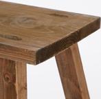 2dekans | Mica Decorations Houten Krukje – Gerecycled Hout –, Huis en Inrichting, Woonaccessoires | Overige, Ophalen of Verzenden