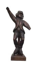 sculptuur, Sculpture ancienne en bois – Art populaire –