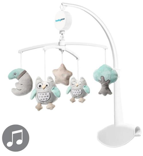 Baby Ono Uil Sofia Muziekmobiel 443, Kinderen en Baby's, Speelgoed | Babyspeelgoed, Nieuw, Verzenden