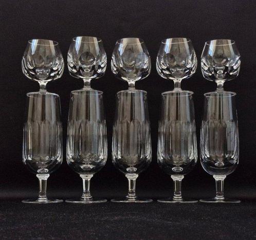 Nachtmann - Drinkservies (10) - Sonja - Loodkristal - Iced, Antiek en Kunst, Antiek | Meubels | Tafels