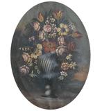 Scuola napoletana (XVIII-XIX) - Vaso con fiori