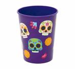 Dia De Los Muertos Beker 11cm, Hobby en Vrije tijd, Feestartikelen, Verzenden, Nieuw