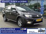 Dacia Logan MCV Stepway 0.9 Tce 90pk Navi Camera AC Cruise, Auto's, Dacia, Voorwielaandrijving, Stof, Zwart, Origineel Nederlands