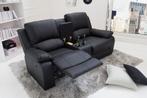 Exclusieve 2-zits bioscoopfauteuil HOLLYWOOD 190cm zwarte, Ophalen of Verzenden, Nieuw