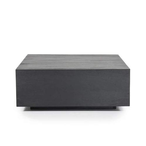 Salontafels Tom - 90cm - Zwart - 95946 - salontafel, Huis en Inrichting, Tafels | Salontafels, Nieuw, Overige materialen