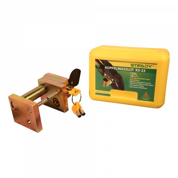 Steady KS-23 koppelingsslot - SCM gekeurd - geschikt voor, Auto diversen, Aanhangwagen-onderdelen, Ophalen of Verzenden