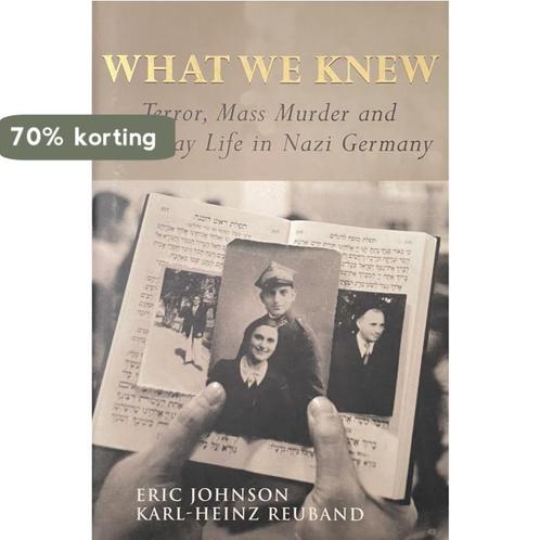 What we knew 9780719555824 Eric W. Johnson, Boeken, Taal | Engels, Zo goed als nieuw, Verzenden