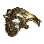 Steampunk Masker Koper, Verzenden, Nieuw