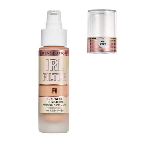 Revolution IRL Filter F8 Longwear Foundation, Sieraden, Tassen en Uiterlijk, Uiterlijk | Cosmetica en Make-up, Make-up, Nieuw