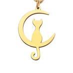 Handmade - Halsketting - 14 karaat Geel goud - Luna Sailor, Nieuw
