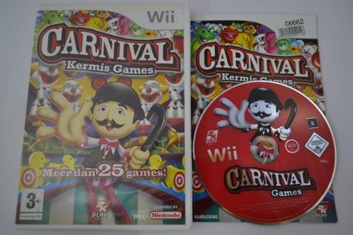Carnival Kermis Games (Wii HOL), Spelcomputers en Games, Games | Nintendo Wii, Zo goed als nieuw, Verzenden