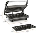 Tristar GR-2650 - Contactgrill 700W - Tosti ijzer -, Witgoed en Apparatuur, Ophalen of Verzenden, Zo goed als nieuw