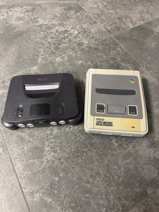 Nintendo - Snes - N64 - Spelcomputer, Spelcomputers en Games, Spelcomputers | Overige Accessoires