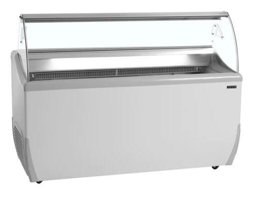 Schepijs vitrine | Vriezer voor schepijs | Nieuw, Witgoed en Apparatuur, Koelkasten en IJskasten, 200 liter of meer, Nieuw, Met vriesvak