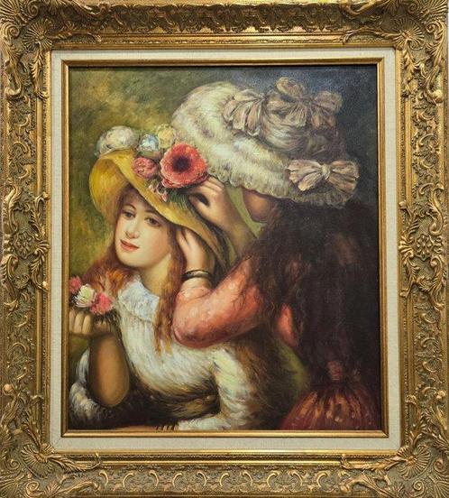 École Française (XX) - Chapeau de printemps, Antiek en Kunst, Kunst | Schilderijen | Klassiek