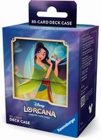 Disney Lorcana TCG - Fabled Deckbox - Mulan | Ravensburger -, Verzenden, Nieuw