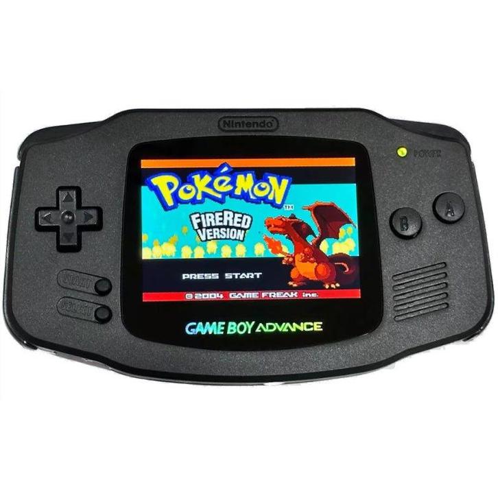 Gameboy Advance Zwart met IPS V5 scherm, Spelcomputers en Games, Spelcomputers | Nintendo Game Boy, Verzenden