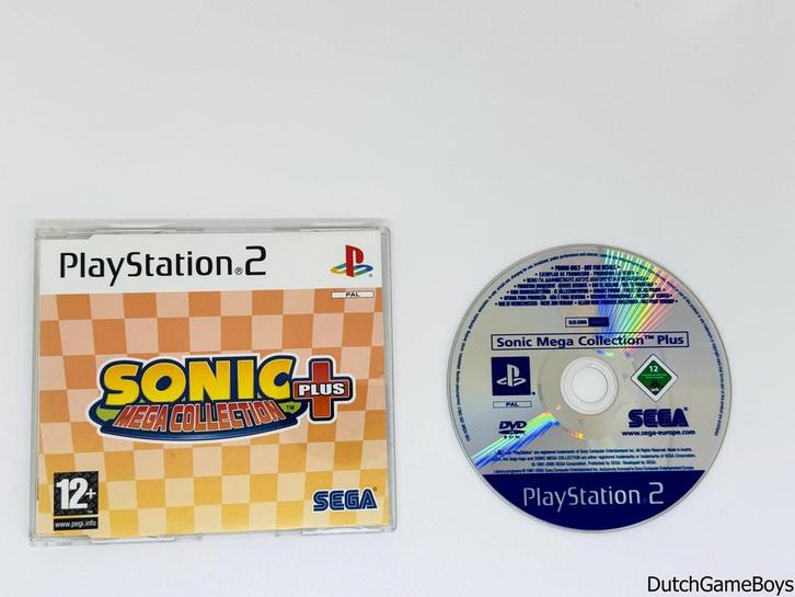 Playstation 2 / PS2 - Sonic - Mega Collection - Plus - Promo, Spelcomputers en Games, Games | Sony PlayStation 2, Gebruikt, Verzenden