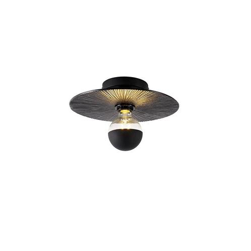 Oosterse plafondlamp zwart rond - Konge, Huis en Inrichting, Lampen | Plafondlampen, Nieuw