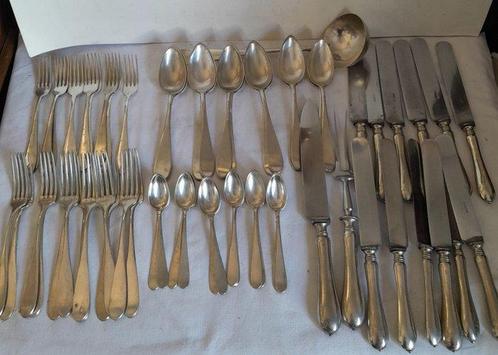 Berndhof - Bestekset voor 12 personen (92) - Metaal, Antiek en Kunst, Antiek | Meubels | Tafels