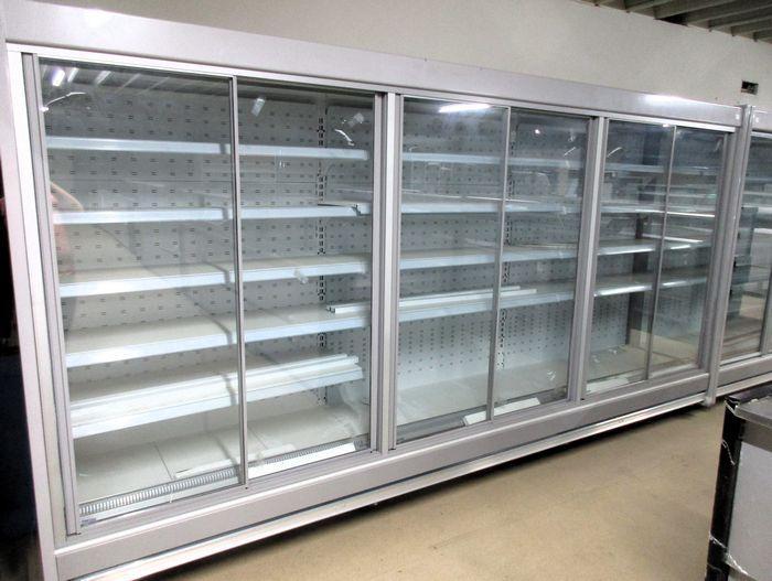 ACTIE!, Wandkoeling Tulp met schuifdeur 375cm, zonder motor,, Witgoed en Apparatuur, Koelkasten en IJskasten, Gebruikt