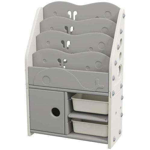 TRUUSK AIYAPLAY Kinderkamerrek Kinderrek Met 2 Opbergdozen,, Kinderen en Baby's, Kinderkamer | Commodes en Kasten, Nieuw, Verzenden