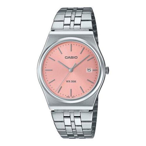 Casio Dames Casio horloge MTP-B145D-4AVEF - Horloge - Staal, Sieraden, Tassen en Uiterlijk, Horloges | Heren, Nieuw, Verzenden