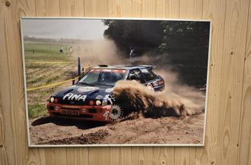 1994 INA DELTA RALLY FORD ESCORT RS COSWORT POSTER beschikbaar voor biedingen