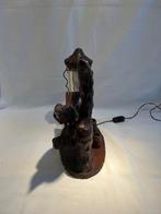 Aldo Tura - Tafellamp - Hout, Antiek en Kunst, Antiek | Lampen