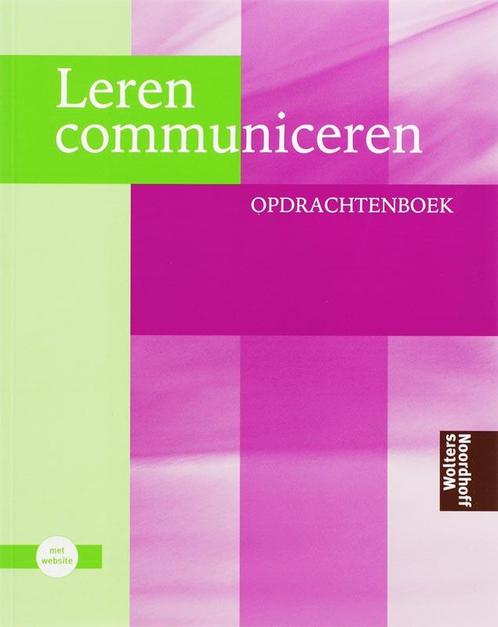 Leren communiceren / Opdrachtenboek 9789001808396, Boeken, Wetenschap, Gelezen, Verzenden