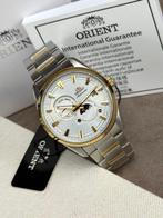 Orient - Stretto Sun & Moon Automatic Day/Date Silver/Gold -, Nieuw