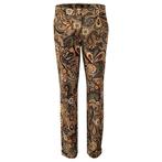 Cambio • pantalon Stella met bloemen • 36, Kleding | Dames, Broeken en Pantalons, Cambio, Bruin, Verzenden, Nieuw