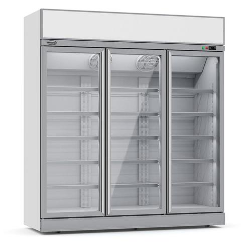 Combisteel Koelkast | 1530L | Wit | Geforceerd | Klapdeuren, Witgoed en Apparatuur, Koelkasten en IJskasten, Ophalen of Verzenden