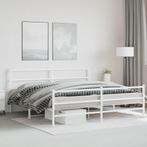 Bedframe Metaal Wit 180x200: Nu met Korting! Retourdeal, Wit, Ophalen of Verzenden, 180 cm, 200 cm