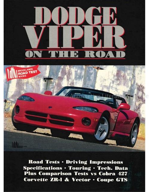 DODGE VIPER ON THE ROAD (BROOKLANDS), Boeken, Auto's | Boeken