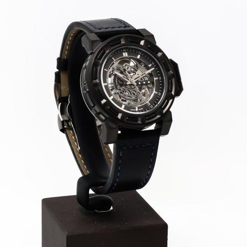 RSW - High King Skeleton Limited Edition - RSW3500SK-BBL-3 -, Sieraden, Tassen en Uiterlijk, Horloges | Heren