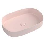 Wastafel Sapho Infinity 55x36 cm Mat Roze, Ophalen of Verzenden, Nieuw, Overige typen