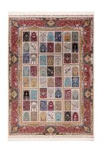 Perzisch Tapijt | Portofino | Vakken | Multikleur | 60x90 cm, Verzenden, Nieuw