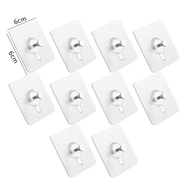 10x Plakspijker - Klevende Spijker - Kunststof Zelfklevende, Verzamelen, Overige Verzamelen, Verzenden