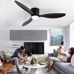 Plafondventilator met LED – Minimalistisch Modern Scandinavi, Huis en Inrichting, Verzenden, Nieuw