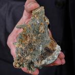 Groep kwartscristallen Prasio – Elba-eiland, Italië -, Verzamelen, Mineralen en Fossielen